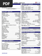 Boeing 737NG/MAX Normal Checklist | PDF | Transport Safety | Civil Aircraft