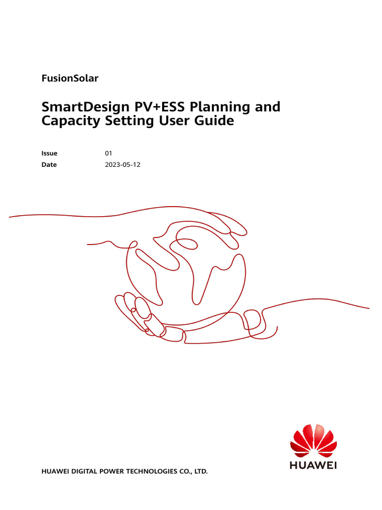 FusionSolar SmartDesign PV+ESS Planning and Capacity Setting User Guide ...