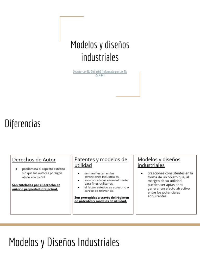 Modelos y diseños industriales | PDF