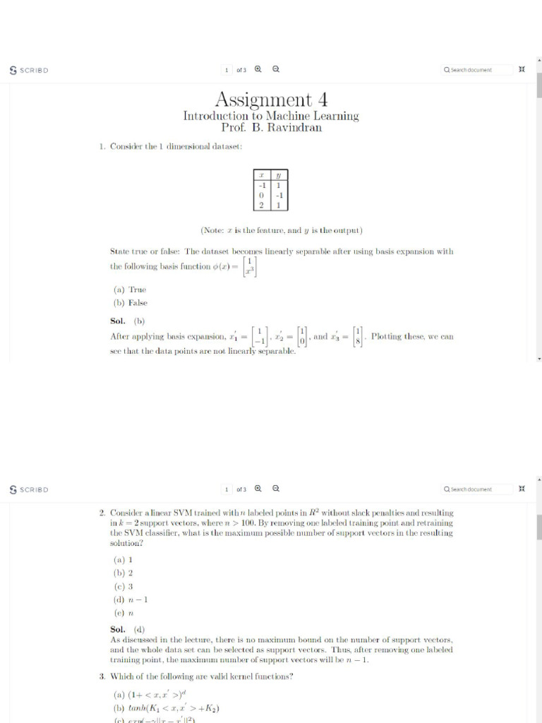 Nptel ML 3 | PDF