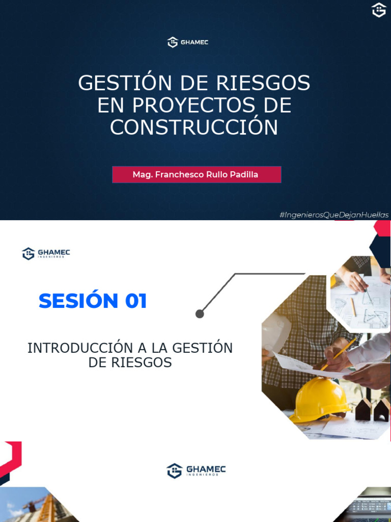 Gestión de Riesgos - Clase 1 | PDF