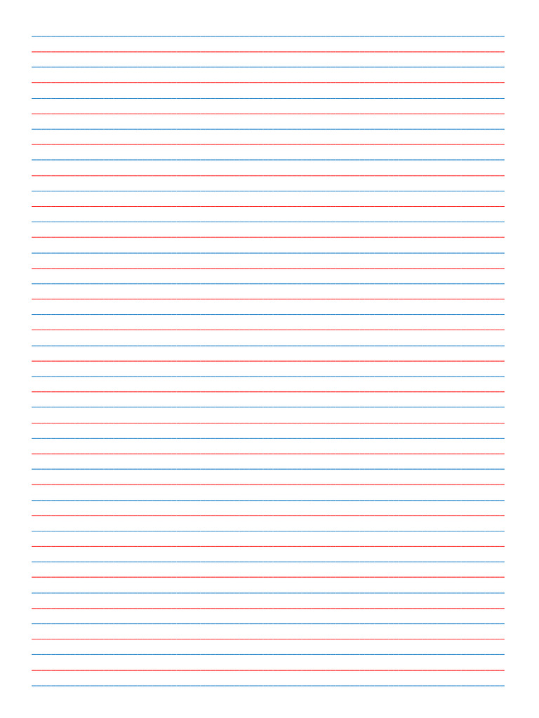 Lines Blue and Red | PDF