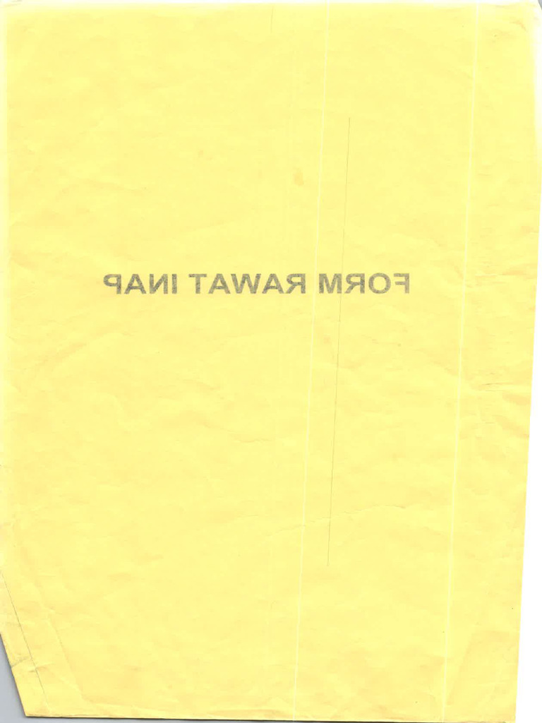 Form Rawat Inap | PDF
