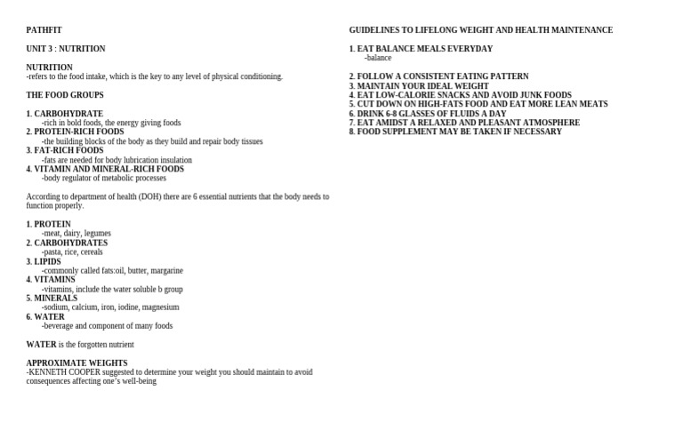Path Fit | PDF
