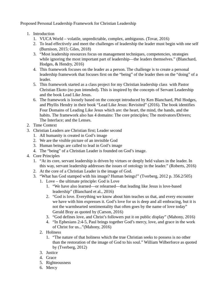 Plef Outline | PDF