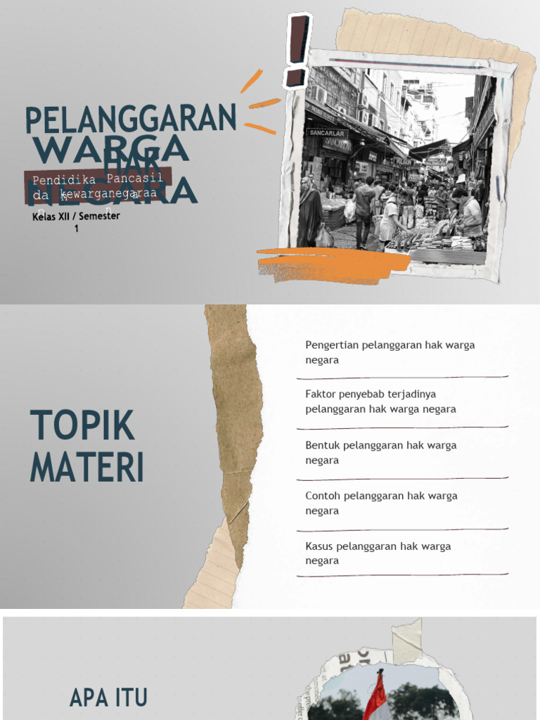Pengertian Pelanggaran Hak Warga Negara | PDF