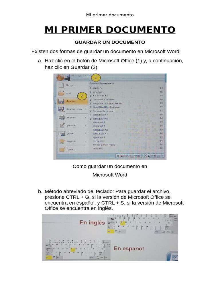 Mi Primer | PDF