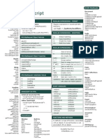 Javascript Cheat Sheet v1