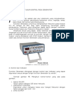 Alat Ukur Kontrol Pada Generator