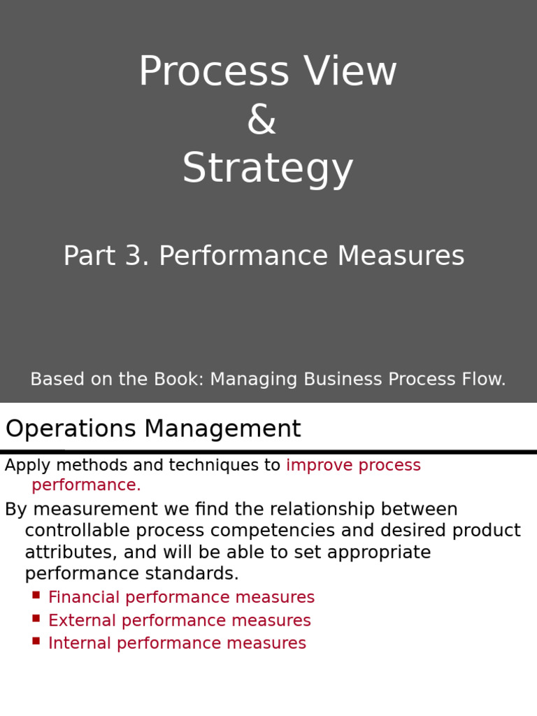 Performance Measures Chapter 3 | PDF | Internal Rate Of Return ...