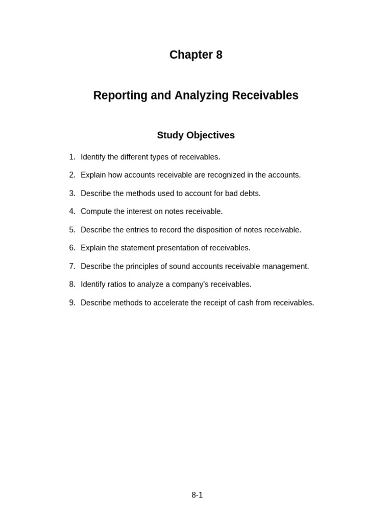 Chapter 8 Notes | PDF