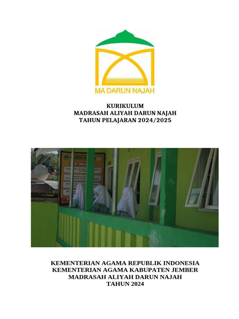 KOM MA DARUN NAJAH 2024 2025 Uedit | PDF