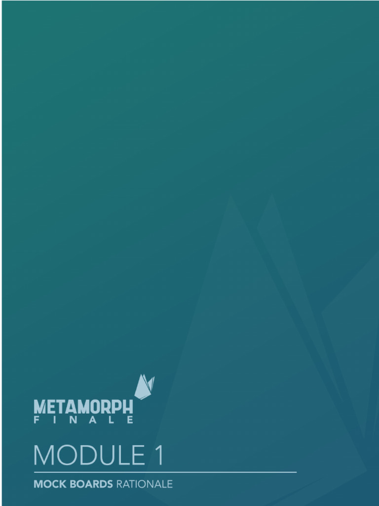 MTM JUN21 MB Module 1 | PDF