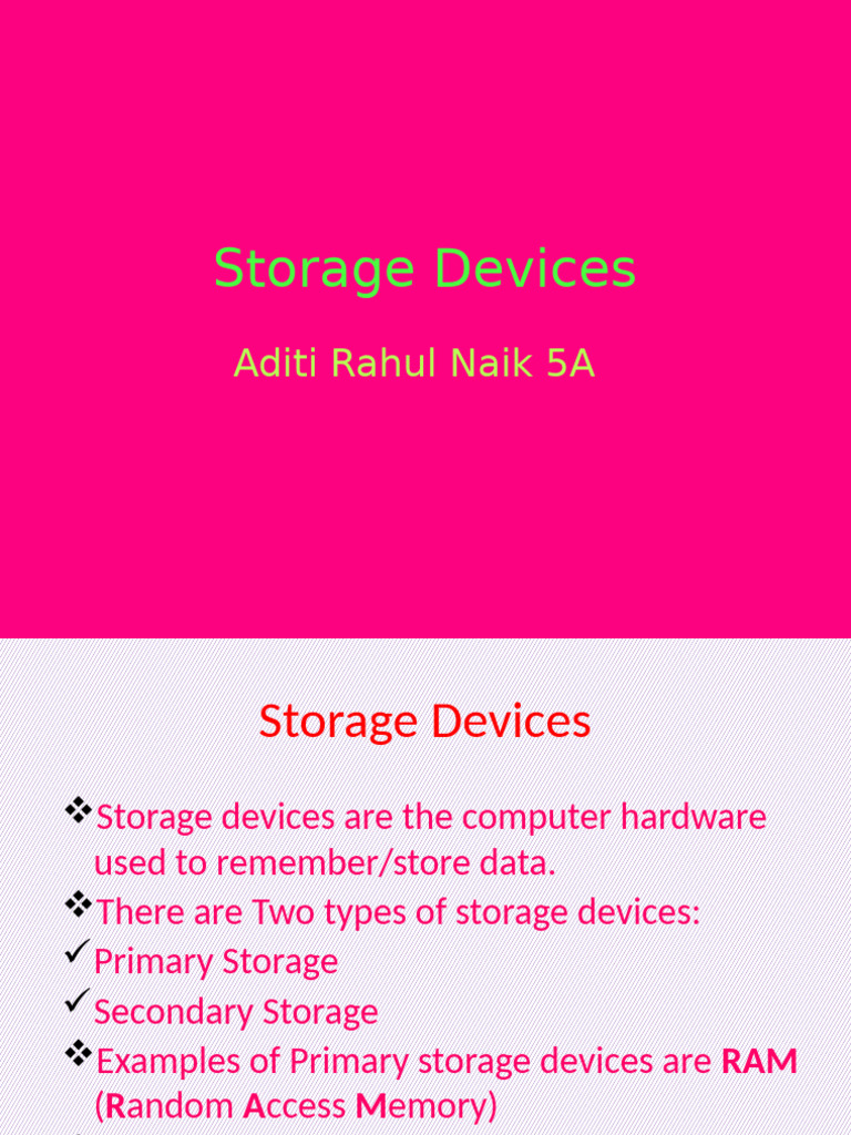 Storage devices pdf