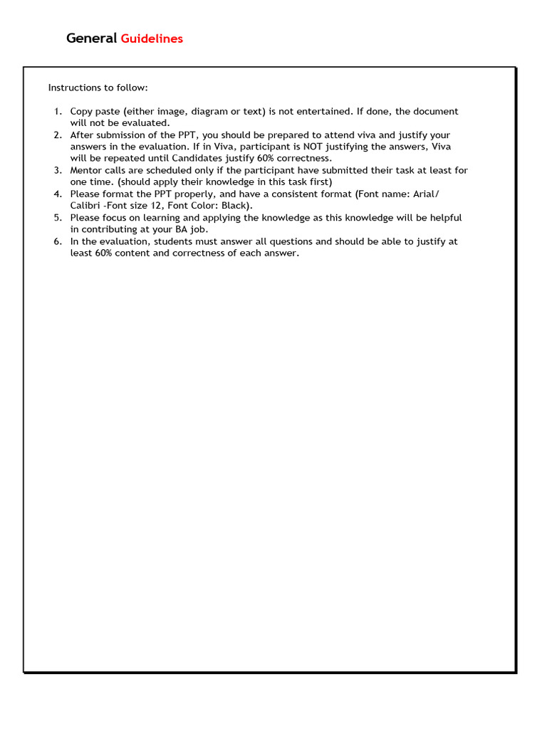 General: Guidelines | PDF