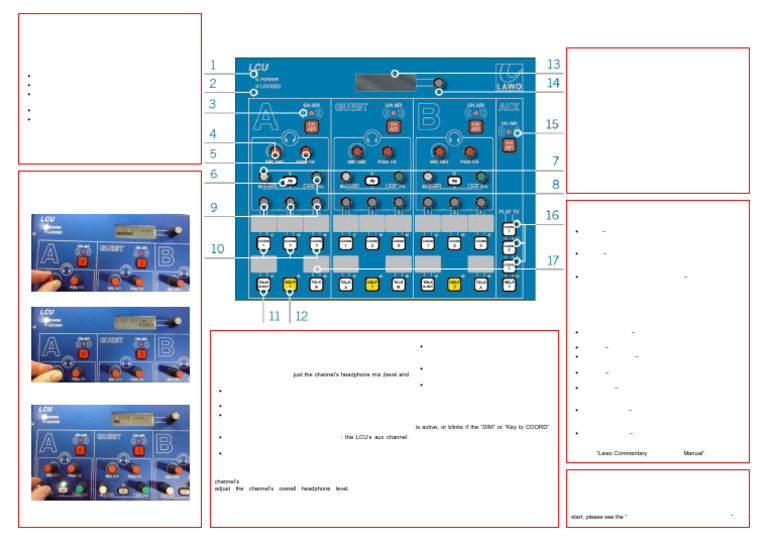 LCU QuickStartGuide A3 V2.4 1 | PDF