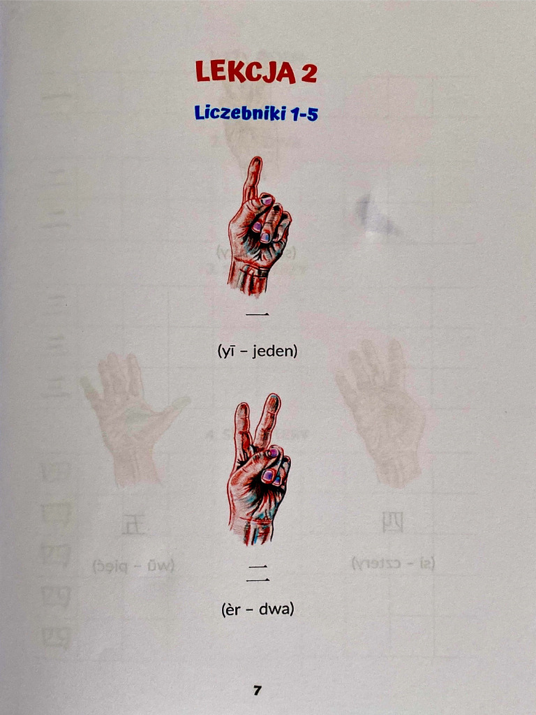 Chinese Numbers 1-10 | PDF
