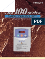 Hitachi SJ100SeriesSalesBrochure