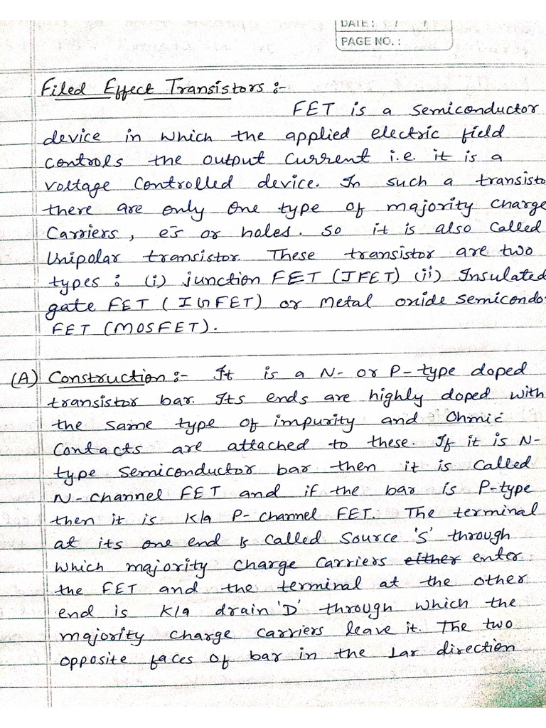 Fet | PDF