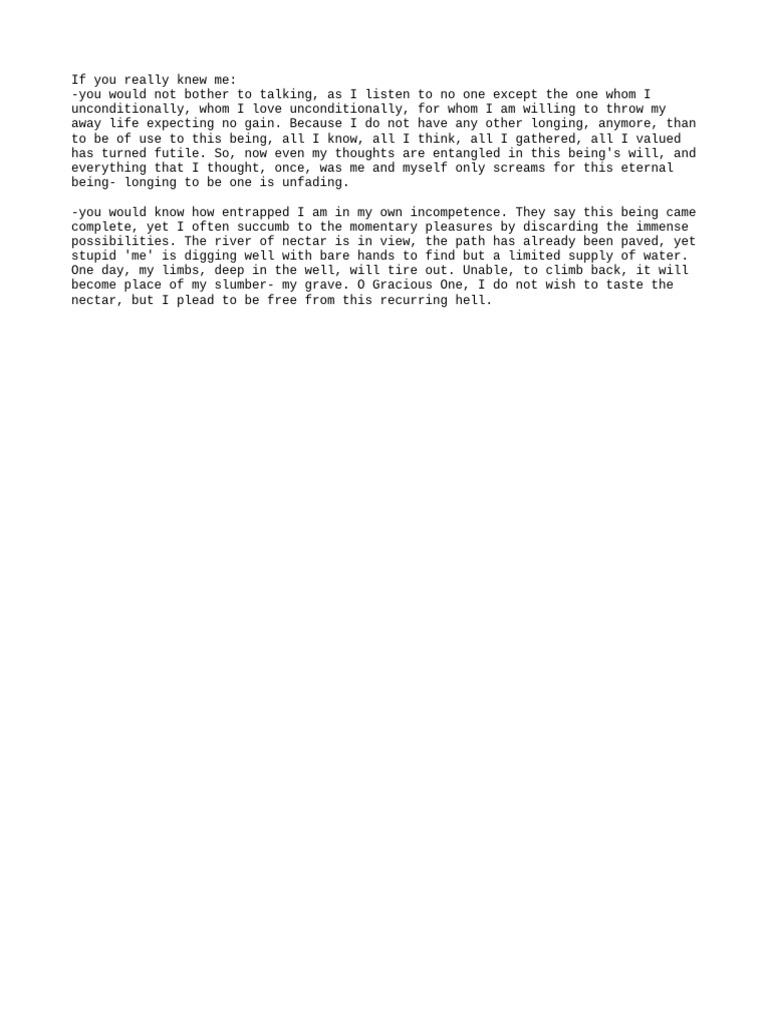 Longings | PDF