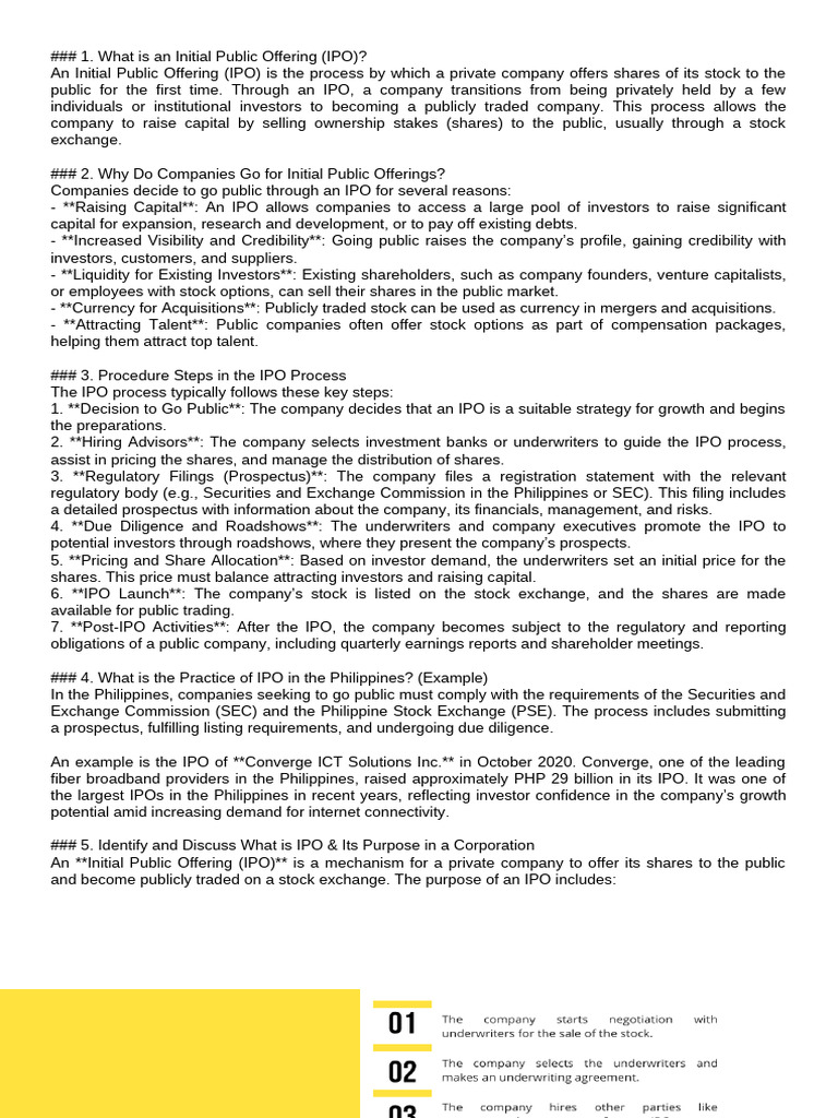 IPO | PDF