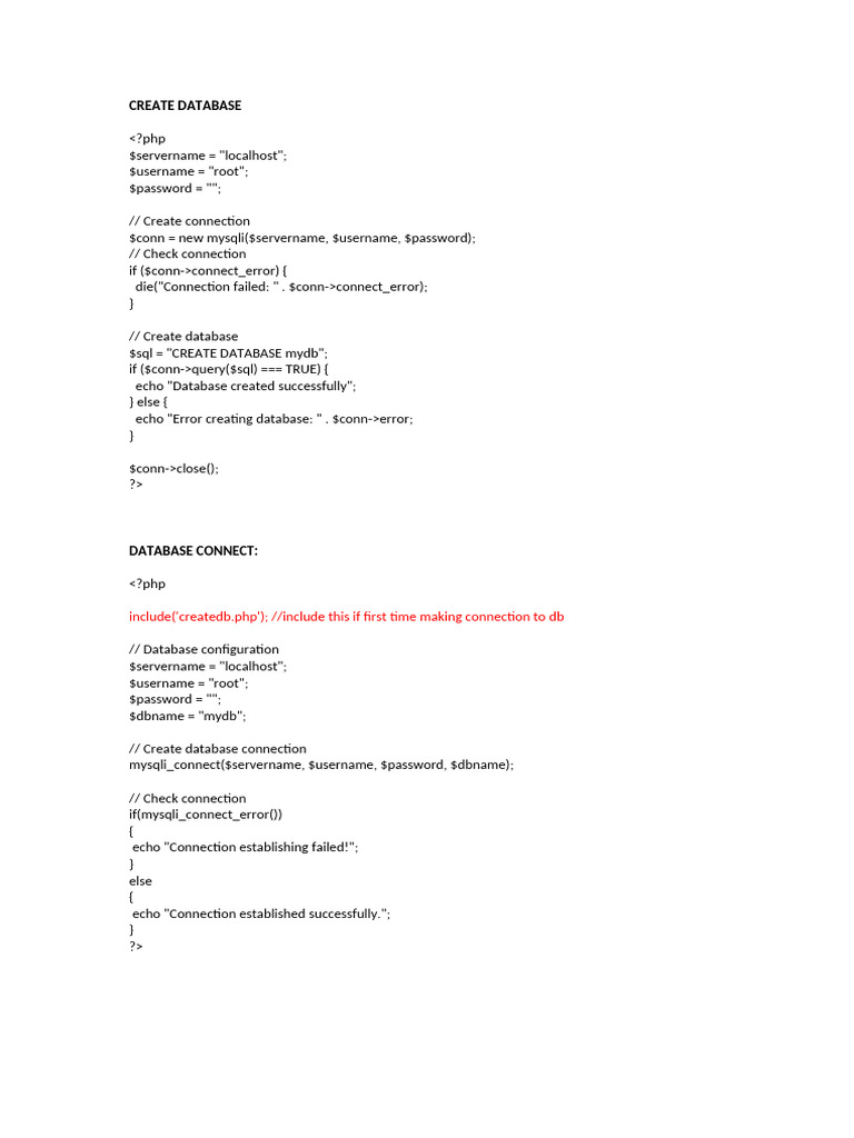 php-cheat-sheet | PDF
