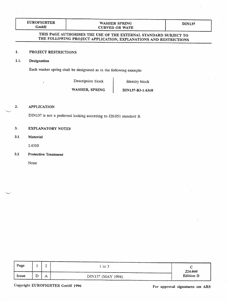 Din 137 | PDF