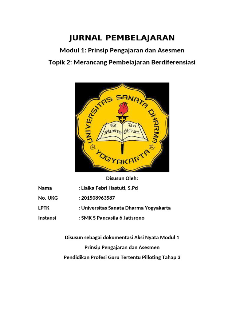Jurnal Pembelajaran | PDF