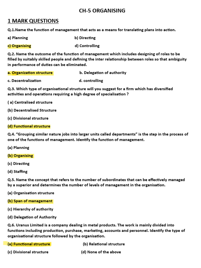 CH 5 BST | PDF
