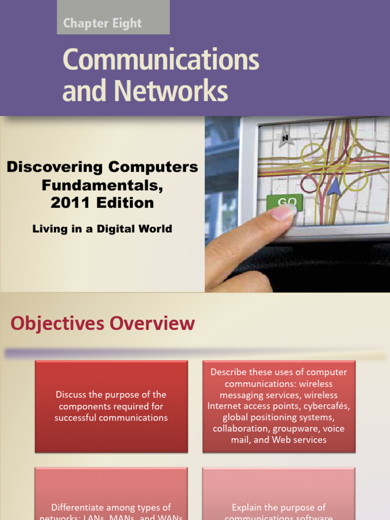Chapter 8 Communications and Network | PDF