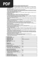 Check List Vias de Evacuacion