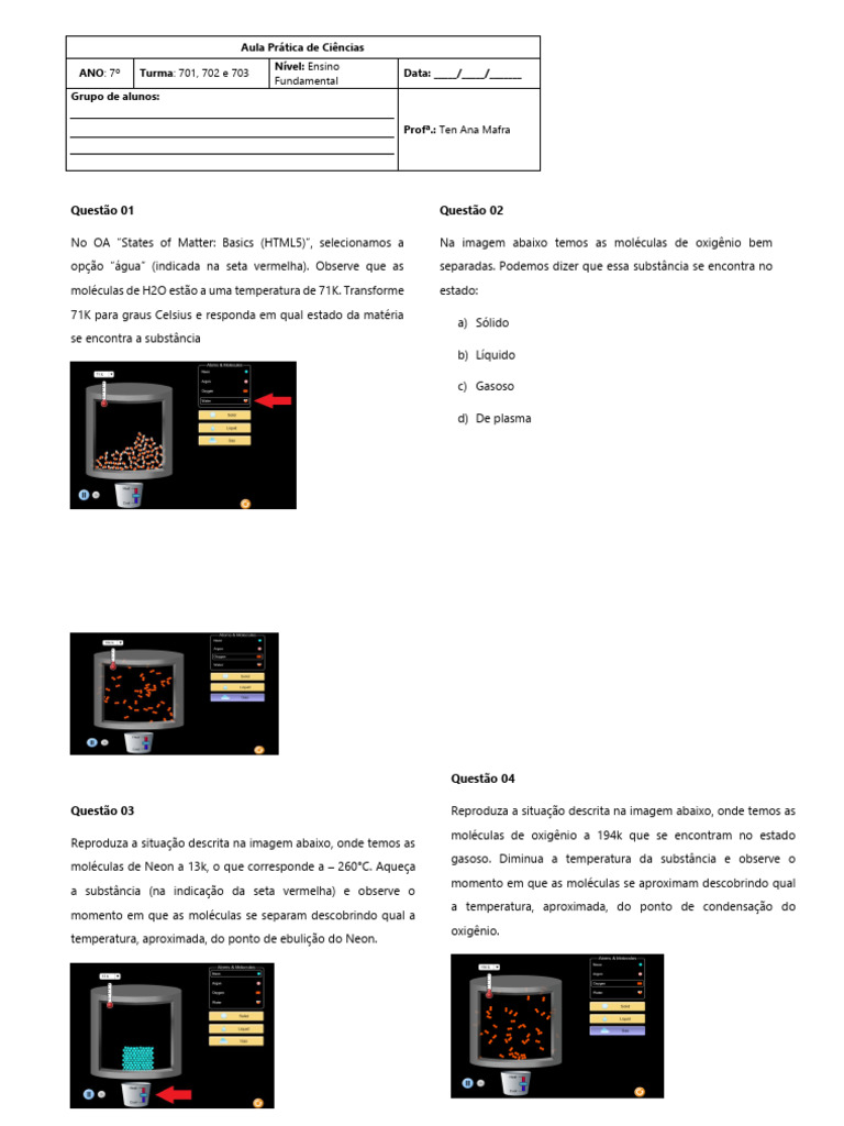 Aula Prática Exercício Pdf