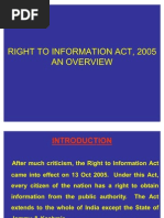 Rti Act 2005