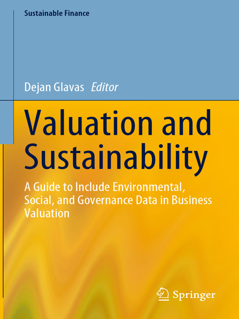 Valuation and Sustainability - 2023 | PDF