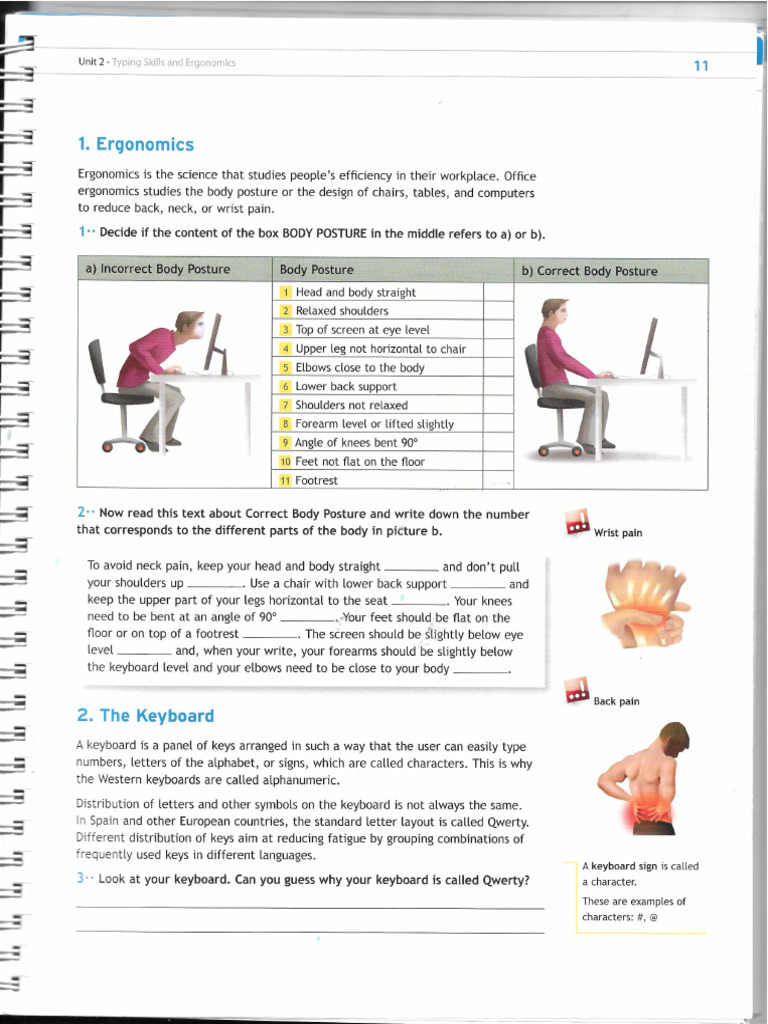 Ergonomics Keyboard | PDF