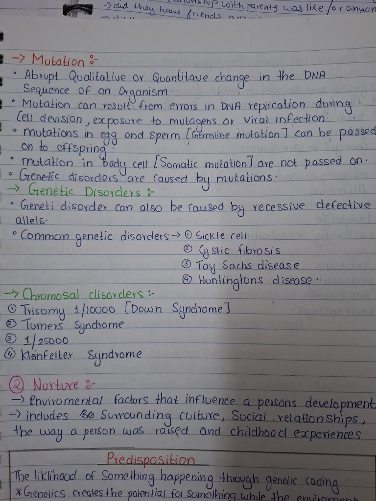 Mutation Development Psych 02 | PDF