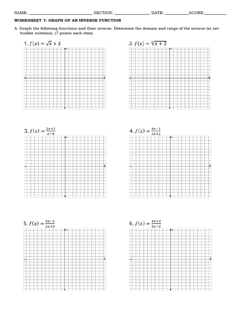 W7 representiccgng invehbrse funcbxdttions through tables and graphs pdf