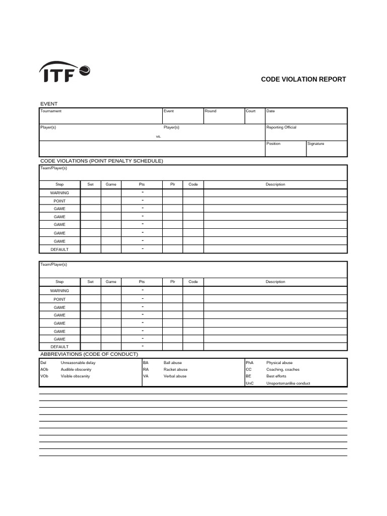 Score Sheet | PDF