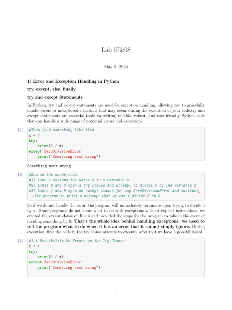 Lab 07&08 (AI) | PDF