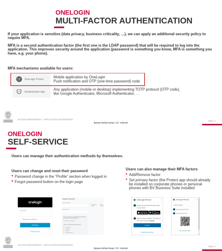 4.onelogin - Protect App | PDF