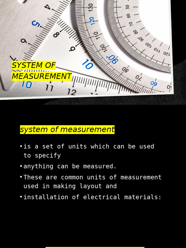 Measurement Systems and Multitester Guide | PDF | Foot (Unit) | Metrology