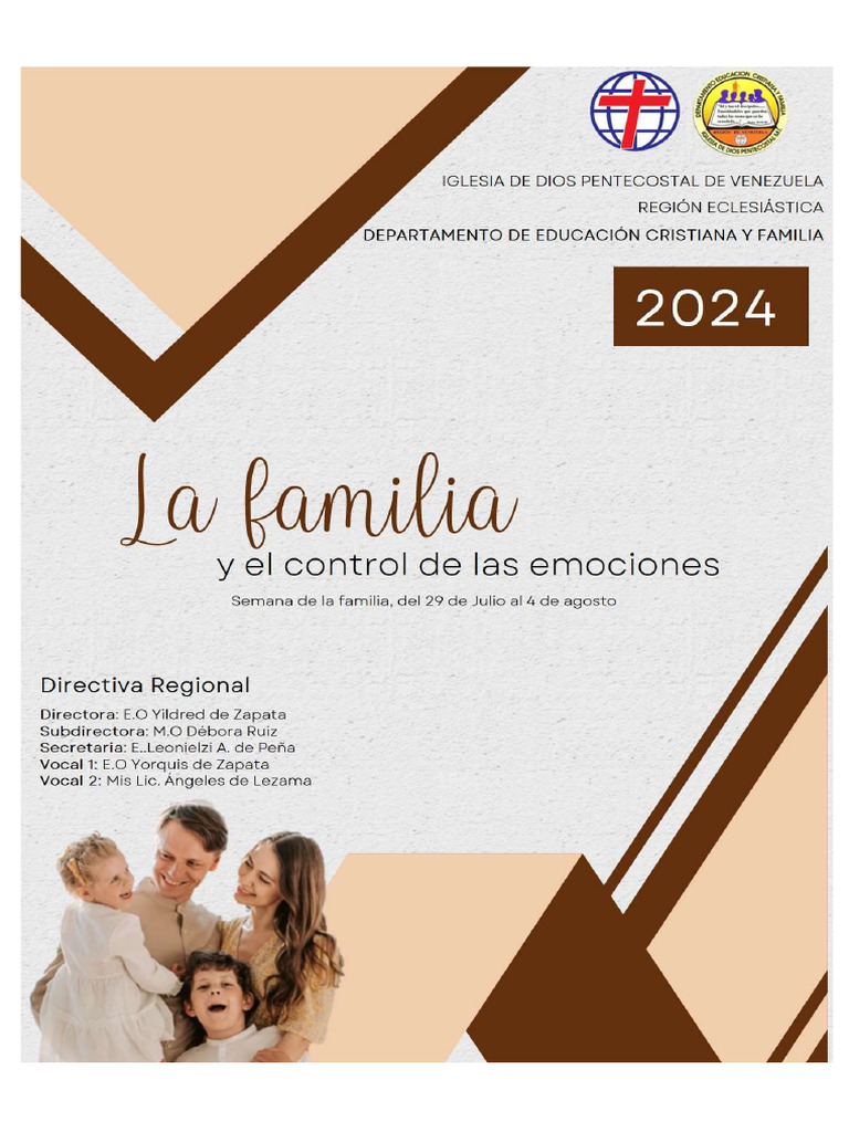 La Familia y El Control de Las Emociones - 103545 | PDF