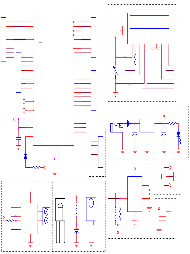 Schematic 16f877 Dev BRD | PDF