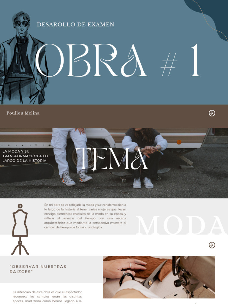 Modern Aesthetic Fashion Lookbook Presentation | PDF | History