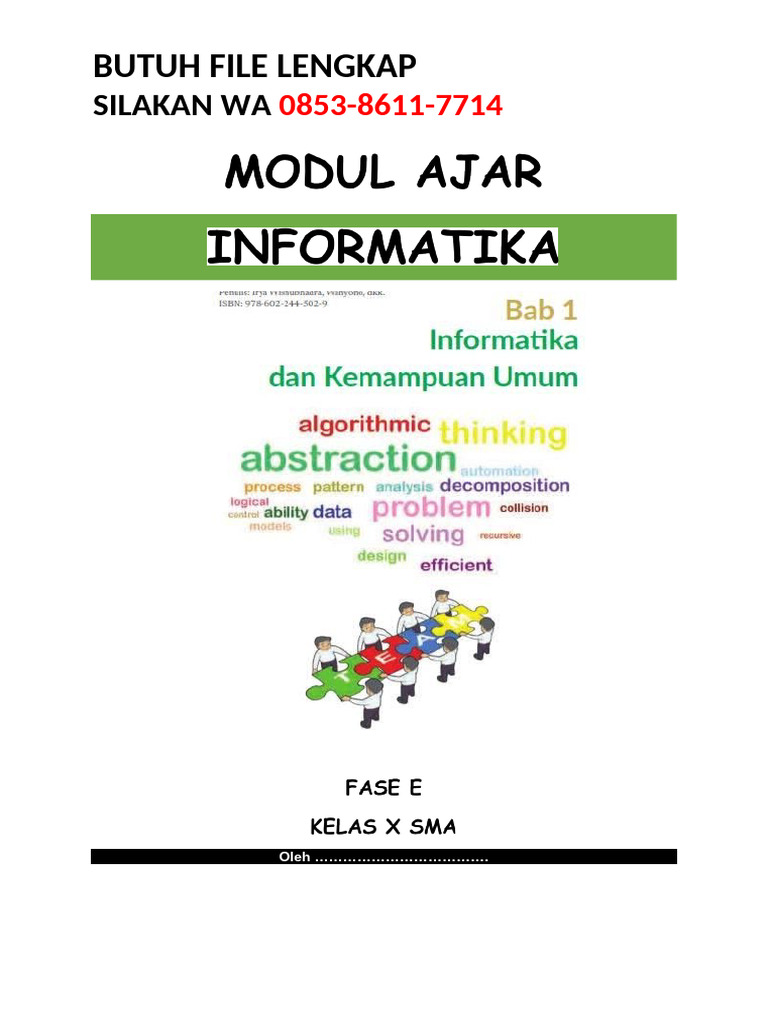 Ikm Informatika 10 | PDF
