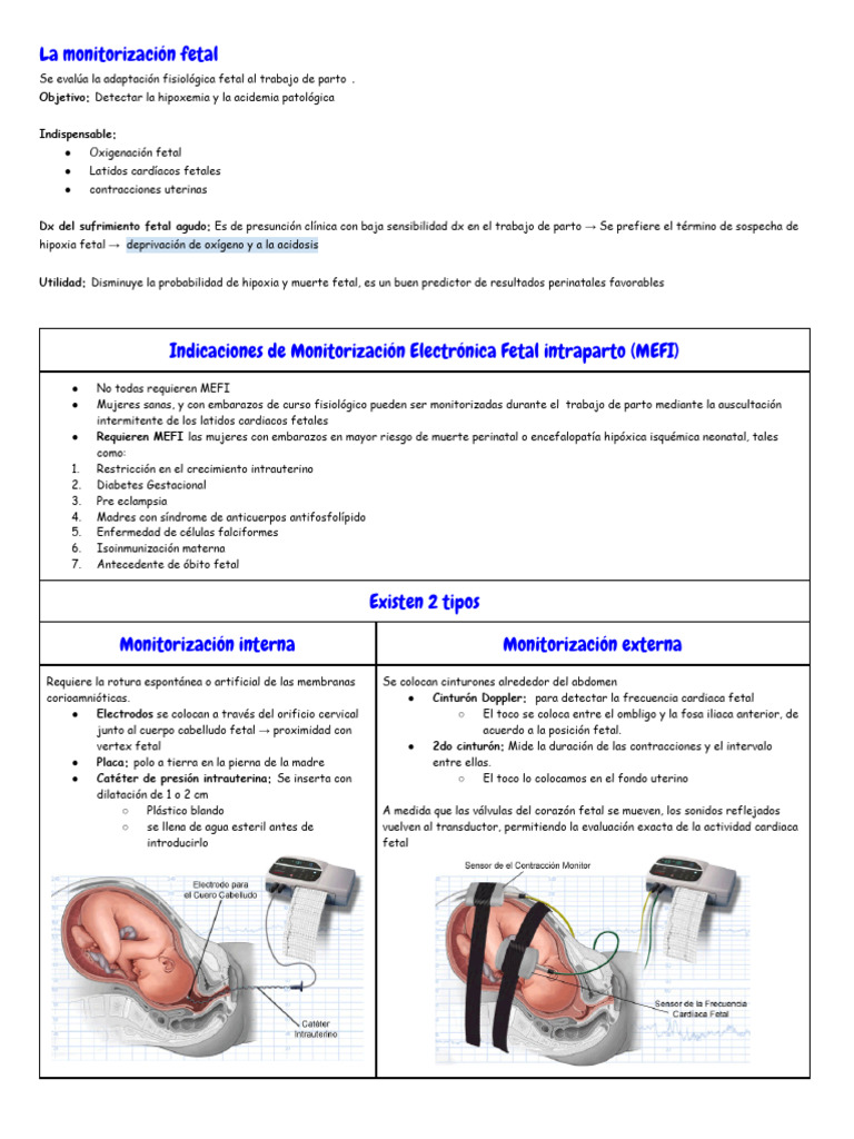 Monitoria Fetal | PDF