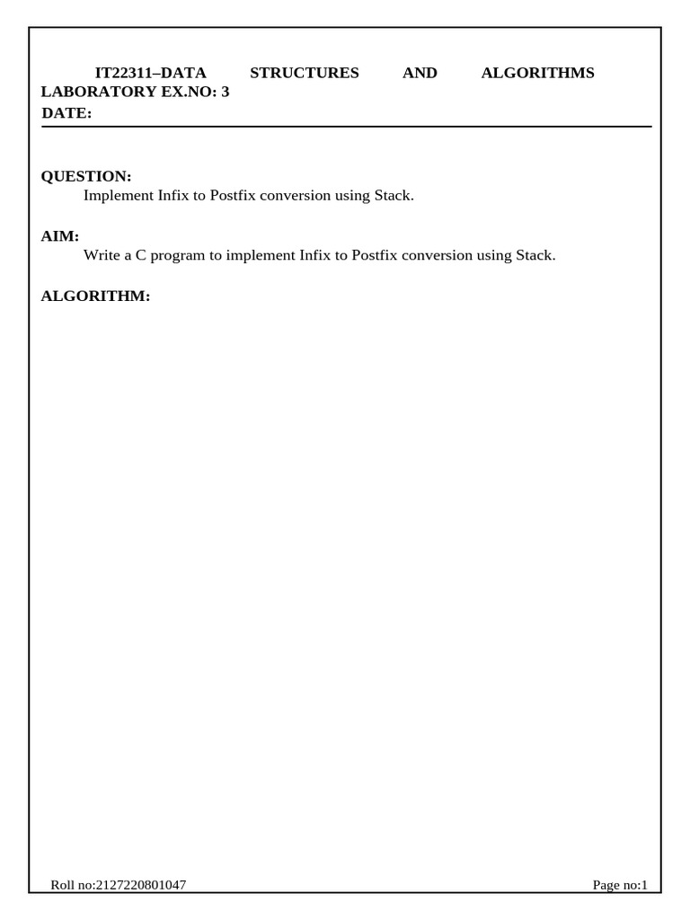 Dsa 3 | PDF