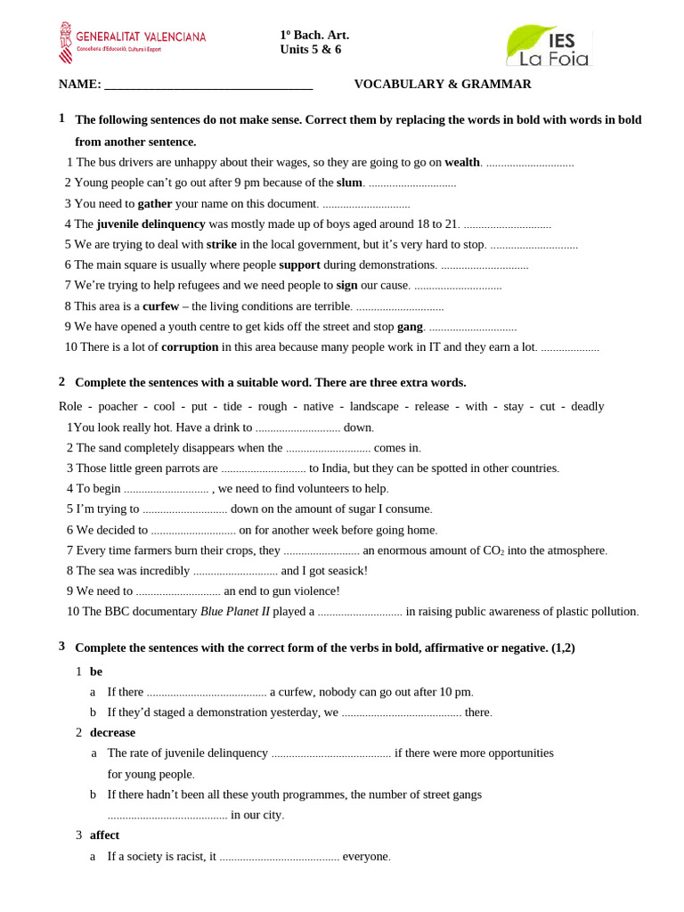Test 5 & 6 | PDF