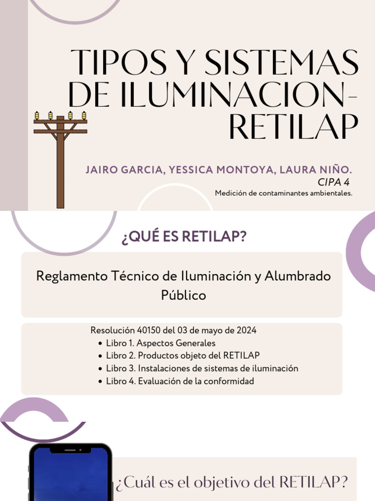 TIPOS Y SISTEMAS DE ILUMINACION, RETILAP (1) | PDF