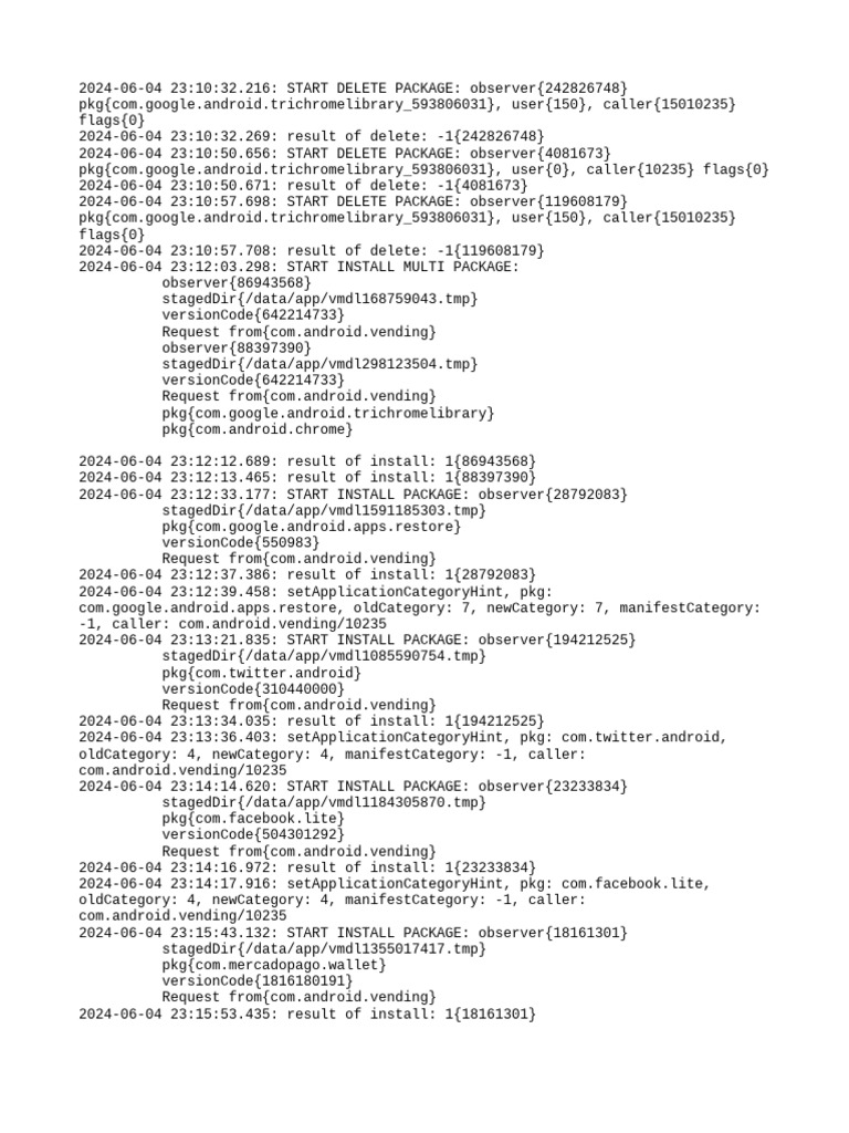 PM Debug Info | PDF